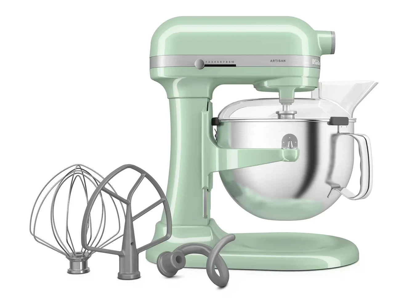 KitchenAid köksmaskin med lyftarm i pistage